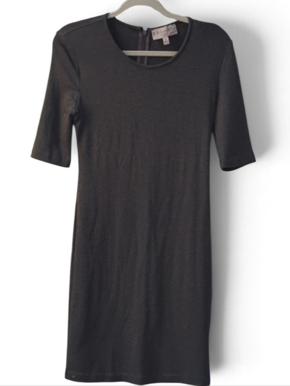 Philosophy, grey/moss color knit dress. Small